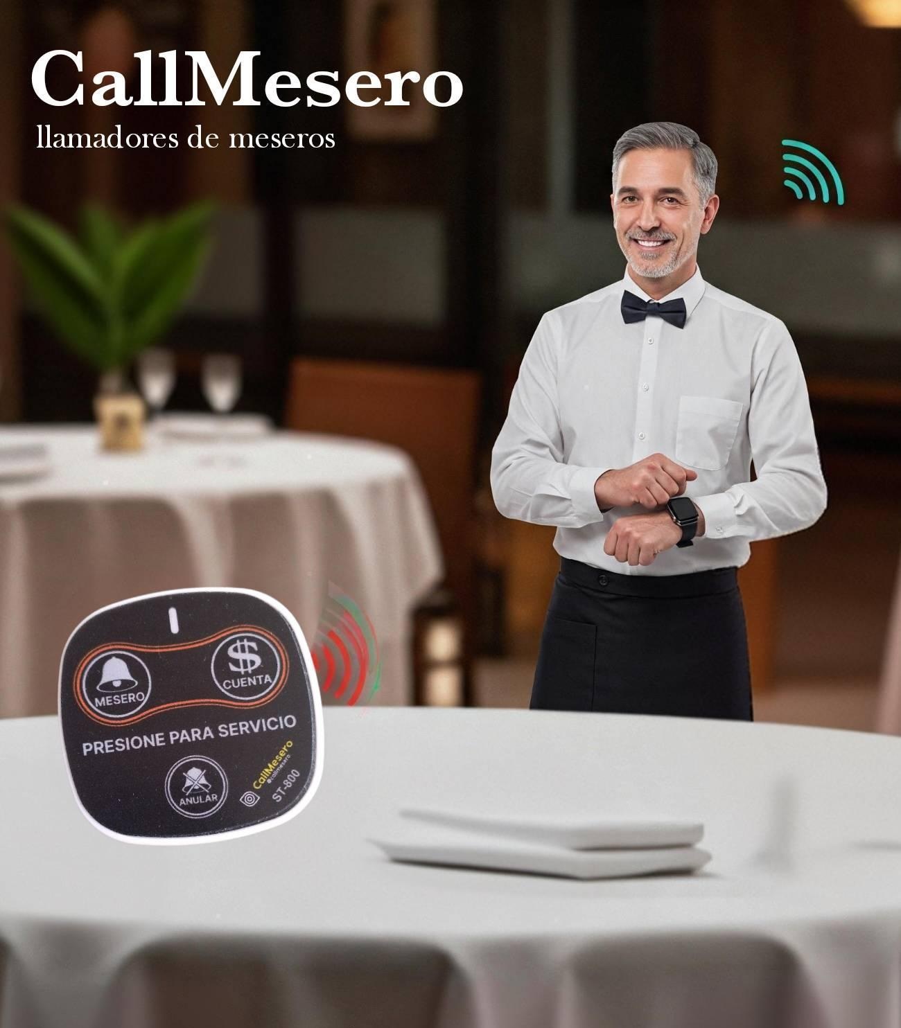 [Imagen de un sistema de llamada de mesero]