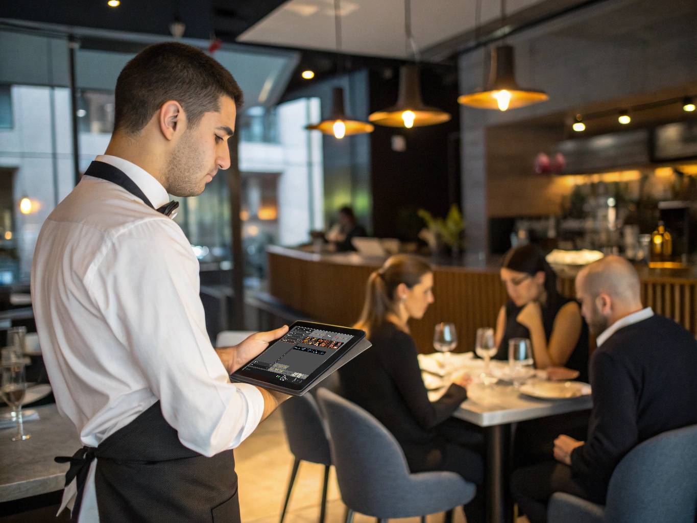 [Imagen de la interfaz de Maitre'D POS]