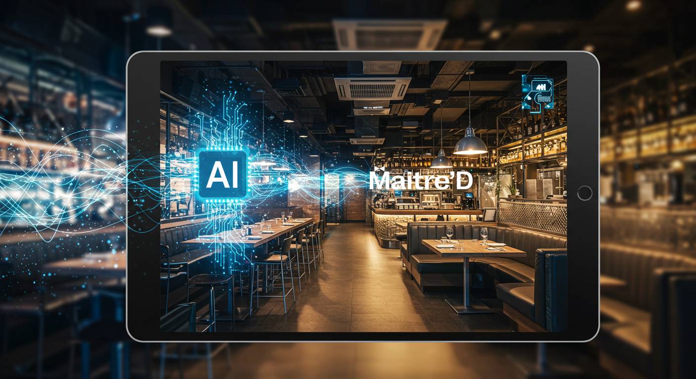[Imagen de dispositivo POS móvil con IA]